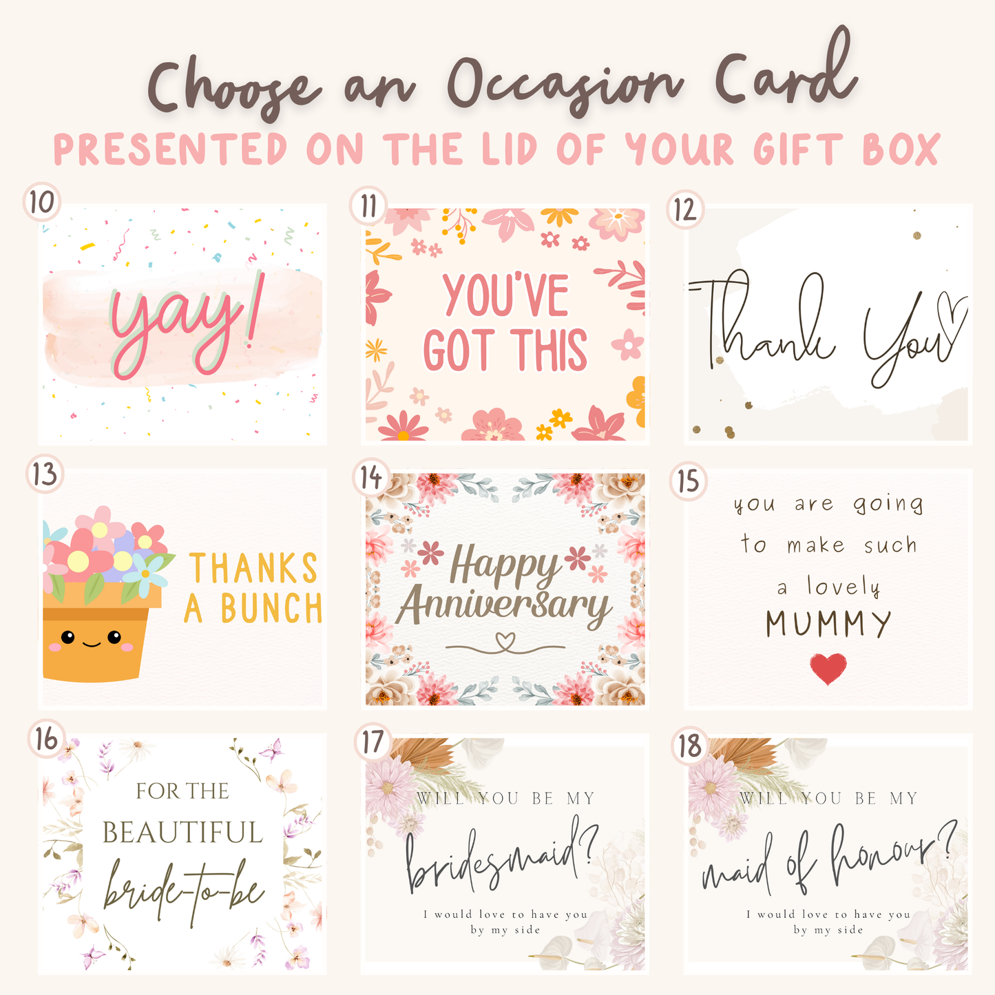 Cocoa 'Every Occasion' Gift