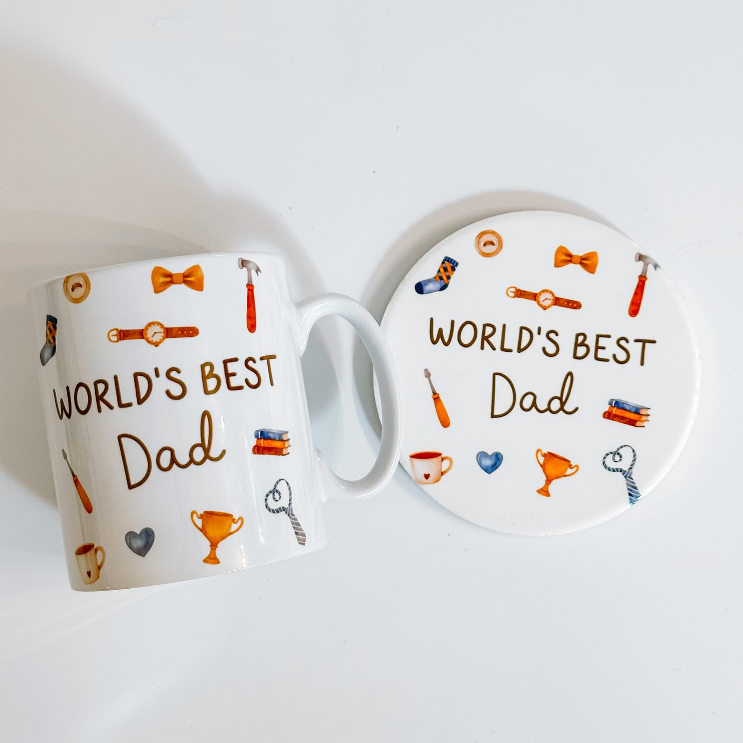 Father's Day Mug & Coaster Set