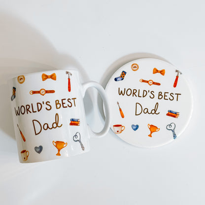 Father's Day Mug & Coaster Set